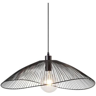 Harper Living - Contemporary Medium Pendant - Black - Pendant Ceiling Light Harper Living - Contemporary Medium Pendant - Black - Pendant Ceiling Light