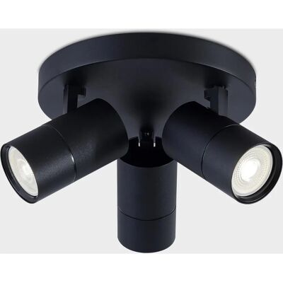 Harper Living - 3 Light GU10 Round Spotlight - Black - Spotlight Harper Living - 3 Light GU10 Round Spotlight - Black - Spotlight