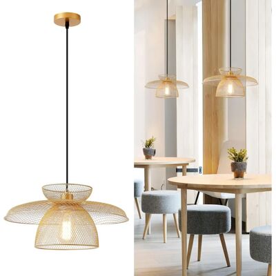 Harper Living - Gold Pendant Ceiling Light Harper Living - Gold Pendant Ceiling Light