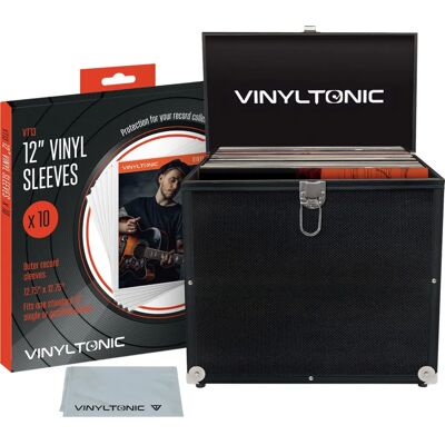 Vinyl Tonic VT02B Säilytyslaatikko - Levyjen järjestäjä Vinyl Tonic VT02B Säilytyslaatikko - Levyjen järjestäjä