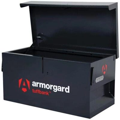 Armorguard Tuffbank Van Box - Tool Storage - Robust Steel, 950x505x460mm Armorguard Tuffbank Van Box - Tool Storage - Robust Steel, 950x505x460mm