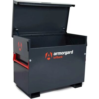 Armorgard TB3 Tuffbank Site Box - Secure, Steel, 1150x615x930mm Armorgard TB3 Tuffbank Site Box - Secure, Steel, 1150x615x930mm