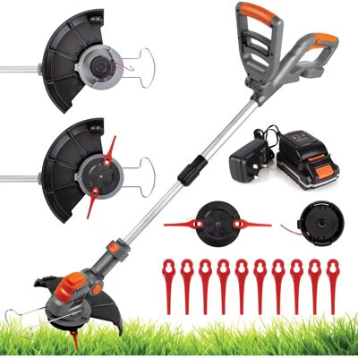 Terratek Cordless Strimmer 20V Max Grass Trimmer - Power Tool Terratek Cordless Strimmer 20V Max Grass Trimmer - Power Tool