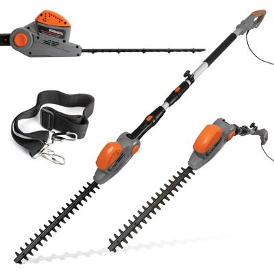 Terratek - 550W Telescopic Hedge Cutter - Hedge Trimmer Terratek - 550W Telescopic Hedge Cutter - Hedge Trimmer
