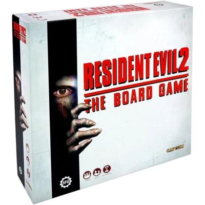 Capcom Resident Evil 2 : Le jeu de société - Horreur de survie - Publicité Capcom Resident Evil 2 : Le jeu de société - Horreur de survie - Publicité