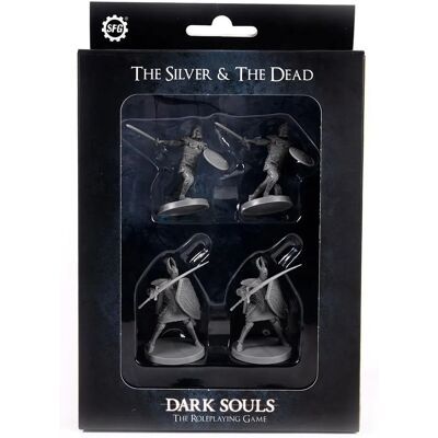 Steamforged Games Dark Souls RPG Silber & Tot Miniaturenset - Rollenspiel Steamforged Games Dark Souls RPG Silber & Tot Miniaturenset - Rollenspiel