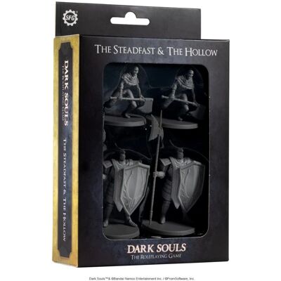 Steamforged Games Dark Souls: The Roleplaying Game - Steadfast & Hollow - Miniature Set - Publicité Steamforged Games Dark Souls: The Roleplaying Game - Steadfast & Hollow - Miniature Set - Publicité