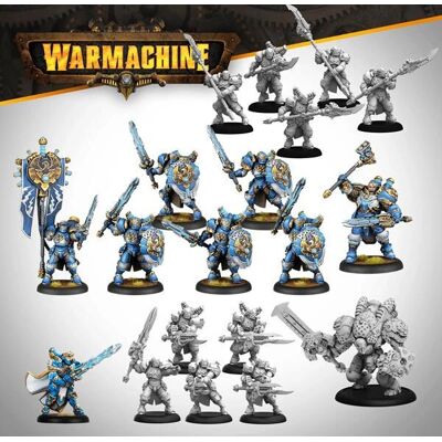 STEAMFORGED GAMES LTD Warmachine - Cygnar Storm Legion Rozszerzenie - Gra figurkowa dodatek STEAMFORGED GAMES LTD Warmachine - Cygnar Storm Legion Rozszerzenie - Gra figurkowa dodatek
