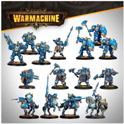 Steamforged Games LTD - LD-SFIK-CGN002 - Cygnar Storm Legion Auxiliary Expansion - Figurine games Steamforged Games LTD - LD-SFIK-CGN002 - Cygnar Storm Legion Auxiliary Expansion - Figurine games