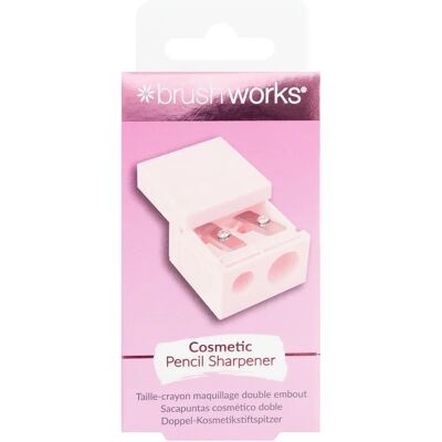 Brushworks - Temperamatite doppio per cosmetici - 1 pezzo Brushworks - Temperamatite doppio per cosmetici - 1 pezzo