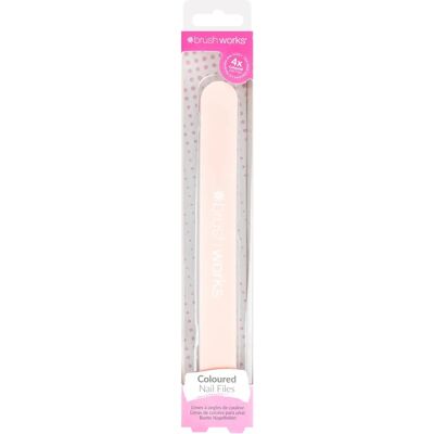 Brushworks Coloured Nail Files Set - Nail Files for Nails Brushworks Coloured Nail Files Set - Nail Files for Nails