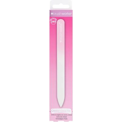 Brushworks Krystall Nagelfil - Naturlige & falske negler - Salong kvalitet Brushworks Krystall Nagelfil - Naturlige & falske negler - Salong kvalitet