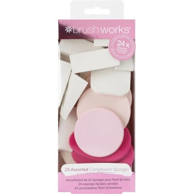 Brushworks Verschiedene Complexion Schwämme - Makeup Schwamm Set Brushworks Verschiedene Complexion Schwämme - Makeup Schwamm Set
