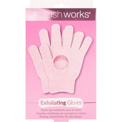 Gants exfoliants Brushworks - Outil de soin de la peau - Publicité Gants exfoliants Brushworks - Outil de soin de la peau - Publicité