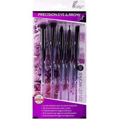 Ensemble de Pinceaux Végans pour Visage et Yeux - Outils de Maquillage Ensemble de Pinceaux Végans pour Visage et Yeux - Outils de Maquillage