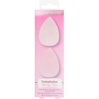 Brushworks HD Complexion Duo Make-up Svamp - Skönhetsset Brushworks HD Complexion Duo Make-up Svamp - Skönhetsset