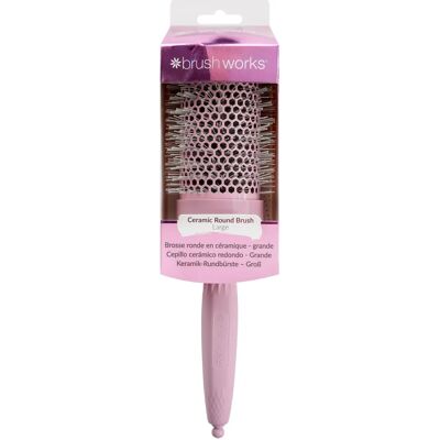 Brushworks Keramische Rond Borstel - 53mm Geventileerd, Vegan, Dierproefvrij Brushworks Keramische Rond Borstel - 53mm Geventileerd, Vegan, Dierproefvrij