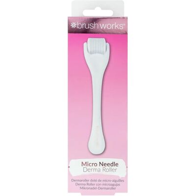 Brushworks Micro Needle Derma Roller - Kollageeni, Vegaaninen, Dierotettava Brushworks Micro Needle Derma Roller - Kollageeni, Vegaaninen, Dierotettava