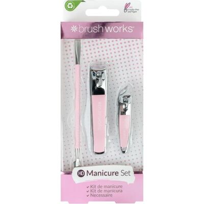 Brushworks Manicure Set - Neglepleiesett Brushworks Manicure Set - Neglepleiesett