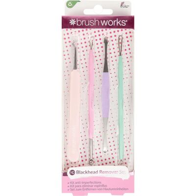 Brushworks - Mitesser- und Pickelentferner-Set - Hautpflegegerät Brushworks - Mitesser- und Pickelentferner-Set - Hautpflegegerät