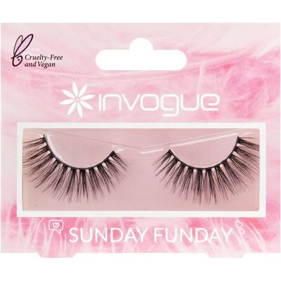 Invogue Zondag Fun Fake Wimpers - Verpakking van 30 - Wimpers Invogue Zondag Fun Fake Wimpers - Verpakking van 30 - Wimpers