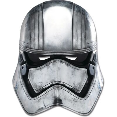 Rubie's MSWCPH01 Star Wars Captain Phasma Kartonnen Masker - Masker Rubie's MSWCPH01 Star Wars Captain Phasma Kartonnen Masker - Masker