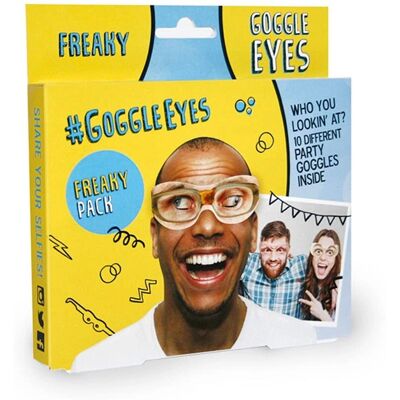 JADEO 10 Pairs Goggle Eyes Cardboard Glasses - Glasses JADEO 10 Pairs Goggle Eyes Cardboard Glasses - Glasses