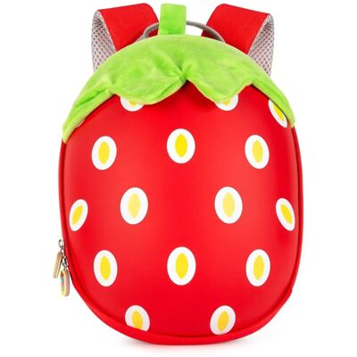 Sac à dos Tiny Trekker pour enfants - Fraise - Sac de voyage - 4L - Publicité Sac à dos Tiny Trekker pour enfants - Fraise - Sac de voyage - 4L - Publicité