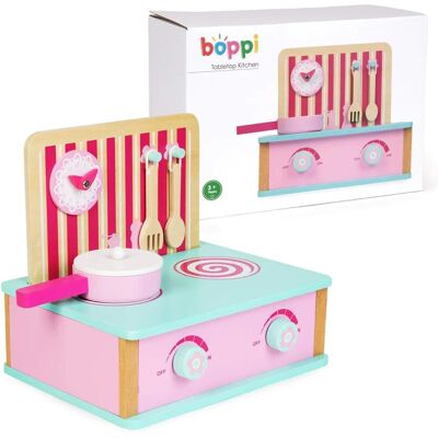 Cuisine de Table en Bois boppi - Adaptée aux Enfants, Durable, Marque Britannique - Publicité Cuisine de Table en Bois boppi - Adaptée aux Enfants, Durable, Marque Britannique - Publicité