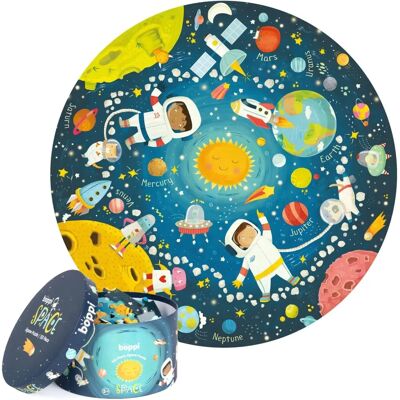 Puzzle rond espace boppi, 150 pièces - Publicité Puzzle rond espace boppi, 150 pièces - Publicité