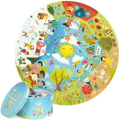 boppi 150-częściowe okrągłe puzzle - Pory roku boppi 150-częściowe okrągłe puzzle - Pory roku
