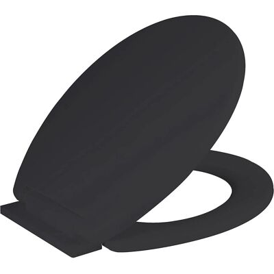 RAM ONLINE - Ram Soft Close Toilet Seat with Quick Release - Black - Toilet Seat RAM ONLINE - Ram Soft Close Toilet Seat with Quick Release - Black - Toilet Seat