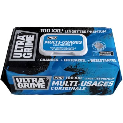 Uniwipe Ultragrime 100 Toallitas de Limpieza - Toallitas de limpieza Uniwipe Ultragrime 100 Toallitas de Limpieza - Toallitas de limpieza