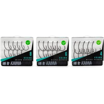 Hameçon Korda Kamakura Krank Taille 8 - Hameçon de carpe - Publicité Hameçon Korda Kamakura Krank Taille 8 - Hameçon de carpe - Publicité