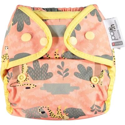 Close, Pop-in, Wielorazowy all-in-one pieluszka - Cheetah Close, Pop-in, Wielorazowy all-in-one pieluszka - Cheetah