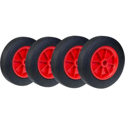 Qingdao 10" Ruedas de goma para generador - Juego de 4 Qingdao 10" Ruedas de goma para generador - Juego de 4