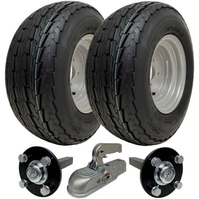 Wanda P815 Trailer Kit - Steel Wheels & Hitch - High Speed Wanda P815 Trailer Kit - Steel Wheels & Hitch - High Speed
