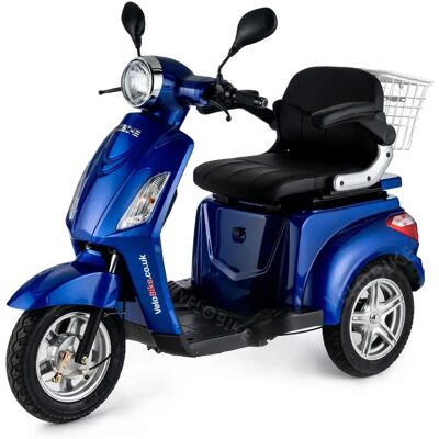 Veleco Zt15 Blue 3-Wheel Electric Scooter - Electric Mobility Scooter Veleco Zt15 Blue 3-Wheel Electric Scooter - Electric Mobility Scooter