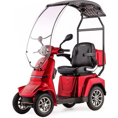 Veleco Gravis Electric Scooter for Seniors - Red Veleco Gravis Electric Scooter for Seniors - Red