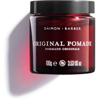 Daimon Barber Original Pomade - Vannbasert, Medium Hold Hårgel - 100g Daimon Barber Original Pomade - Vannbasert, Medium Hold Hårgel - 100g