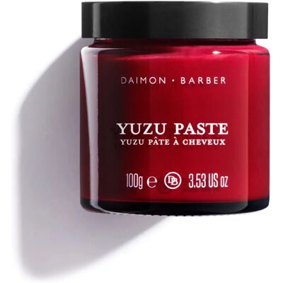 Daimon Barber Yuzu Paste – Matte Finish & Sterkt Hold – 100g Daimon Barber Yuzu Paste – Matte Finish & Sterkt Hold – 100g