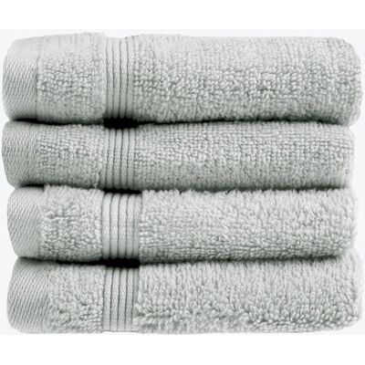 Allure Bath Fashions Luxury Zero Twist Egyptian Cotton Towels Dove grey - Towels Allure Bath Fashions Luxury Zero Twist Egyptian Cotton Towels Dove grey - Towels