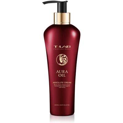 T-LAB PROFESSIONAL Aura Oil Absolute Cream - Lotion pour le corps - 300ml - Publicité T-LAB PROFESSIONAL Aura Oil Absolute Cream - Lotion pour le corps - 300ml - Publicité