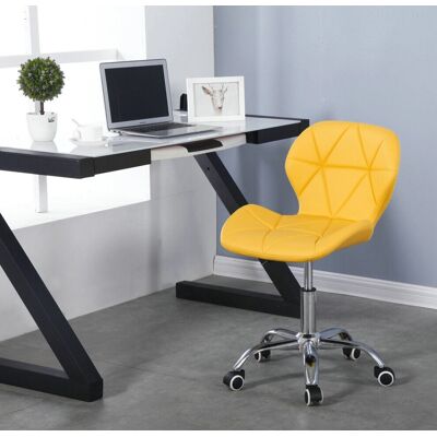 Charles Jacobs - Cush Chair - Yellow - Swivel - Chair Charles Jacobs - Cush Chair - Yellow - Swivel - Chair
