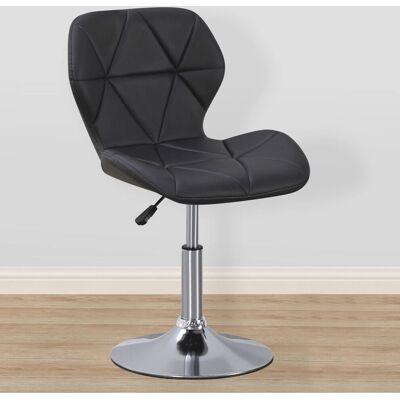 Charles Jacobs - Small Swivel Chair - Black - Chair Charles Jacobs - Small Swivel Chair - Black - Chair