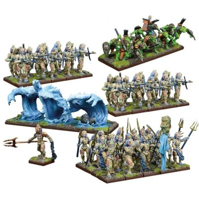 Mantic Kings of War Neritica Armée - Miniature - Publicité Mantic Kings of War Neritica Armée - Miniature - Publicité