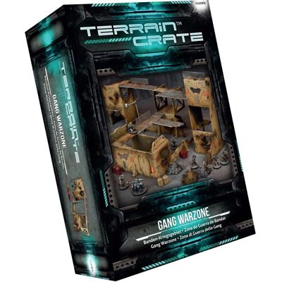 Mantic Games TerrainCrate Gang Warzone Jeu de Miniatures - Ensemble de Terrain - Publicité Mantic Games TerrainCrate Gang Warzone Jeu de Miniatures - Ensemble de Terrain - Publicité