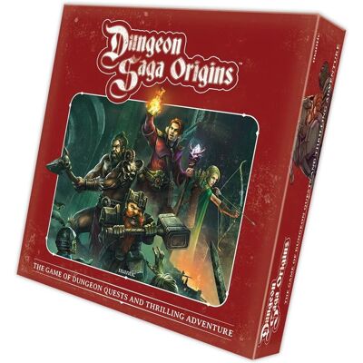 Mantic Games Dungeon Saga Origins - Jeu de Stratégie - Publicité Mantic Games Dungeon Saga Origins - Jeu de Stratégie - Publicité