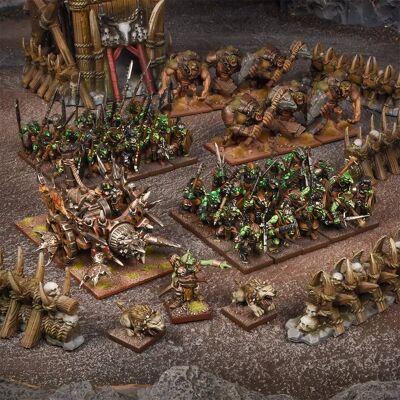 Goblinské vojsko Kings of War - Miniatury Mantic Games Goblinské vojsko Kings of War - Miniatury Mantic Games