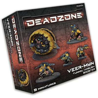 Jeu de figurine DEADZONE - VEER-MYN TUNNEL AMBUSH BOOSTER - Extension - Publicité Jeu de figurine DEADZONE - VEER-MYN TUNNEL AMBUSH BOOSTER - Extension - Publicité